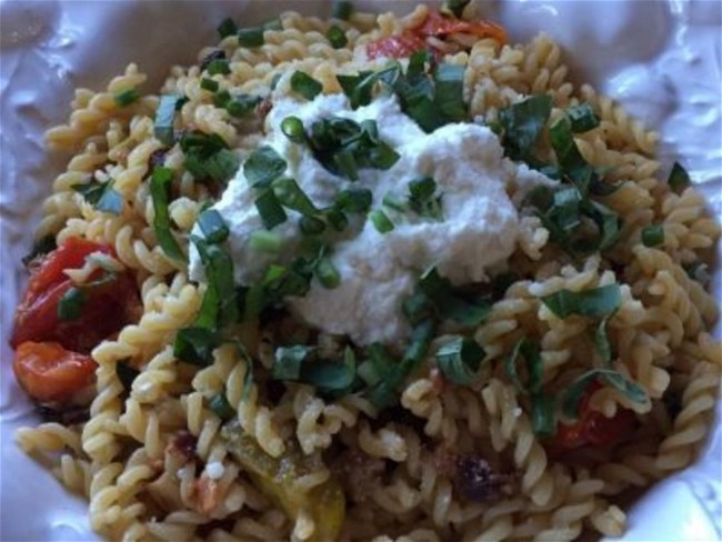 Image of Gemelli with Sausage, Peppers, Spinach & Ricotta