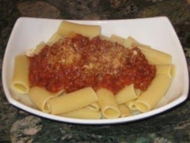 Image of Pasta with Bolognese Sauce with Ground Pork