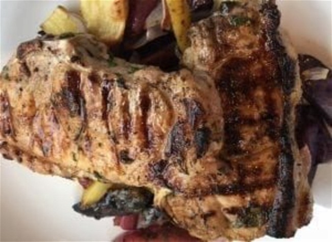 Image of Teriyaki Grilled Pork Chops