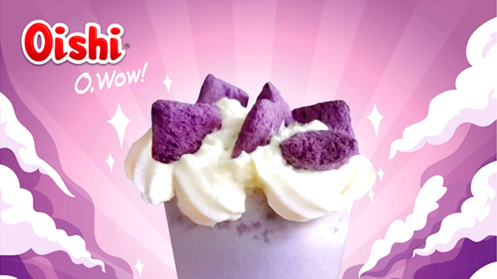 Image of Oishi Ube Pillows Milkshake