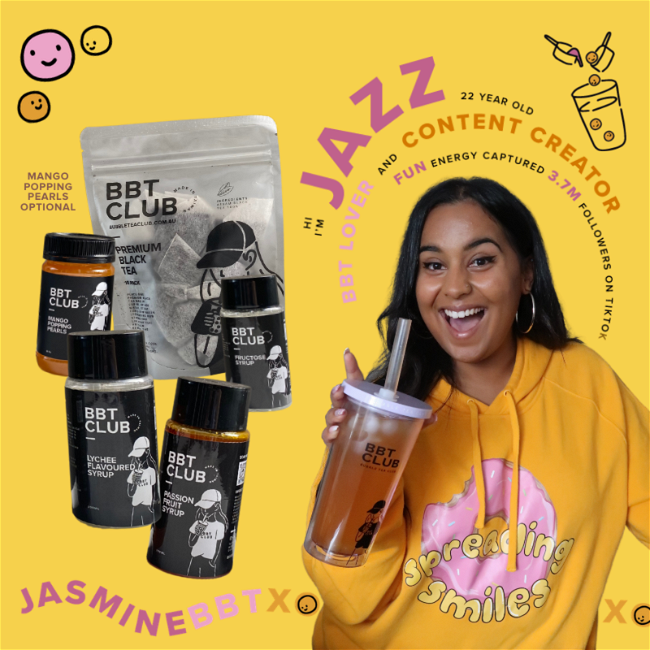 Image of JasmineBBTxo's Passion, Lychee & Mango Pop Black Tea