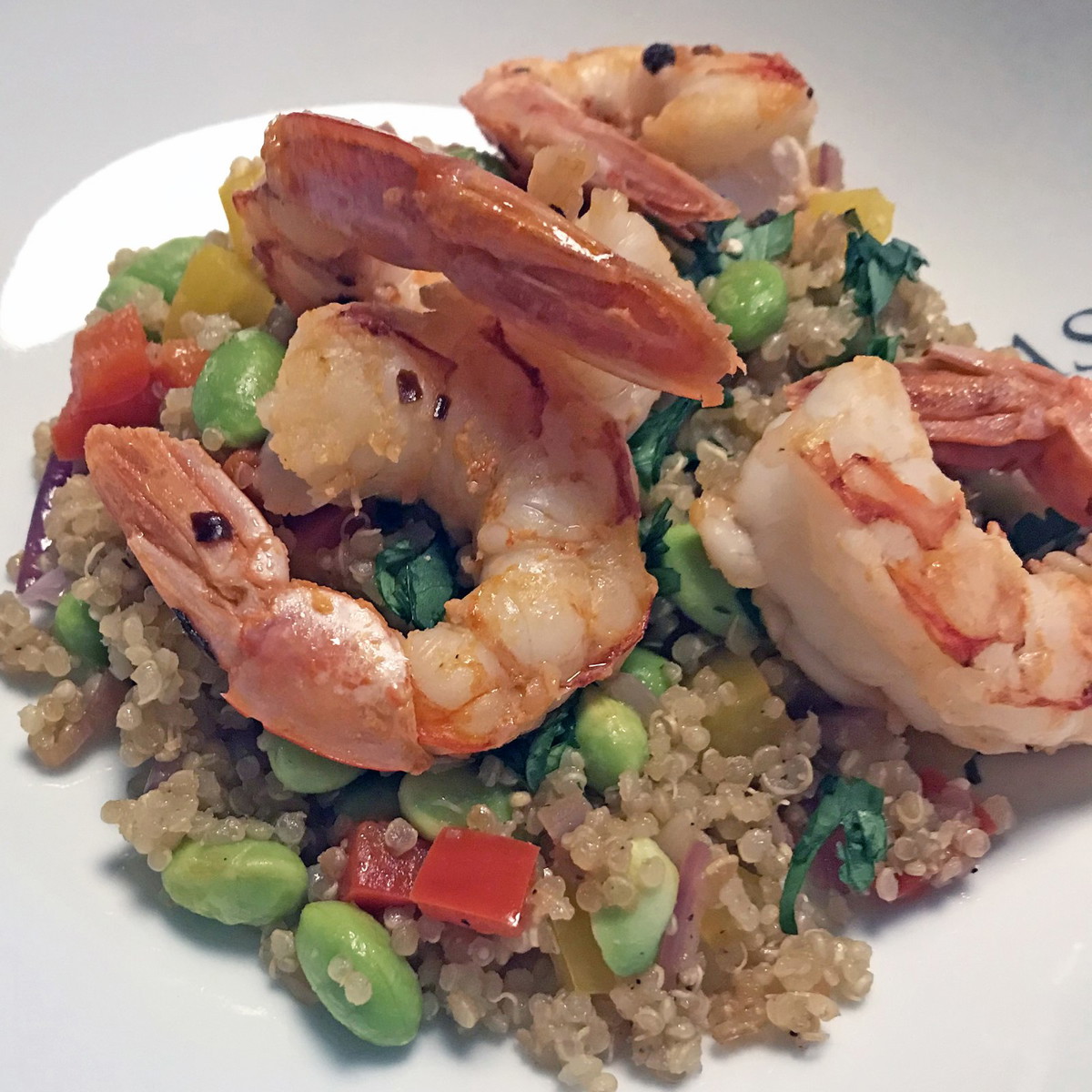 Ginger Edamame Quinoa