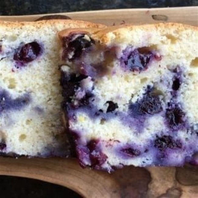Image of Blueberry-Lemon Ricotta Pound Cake