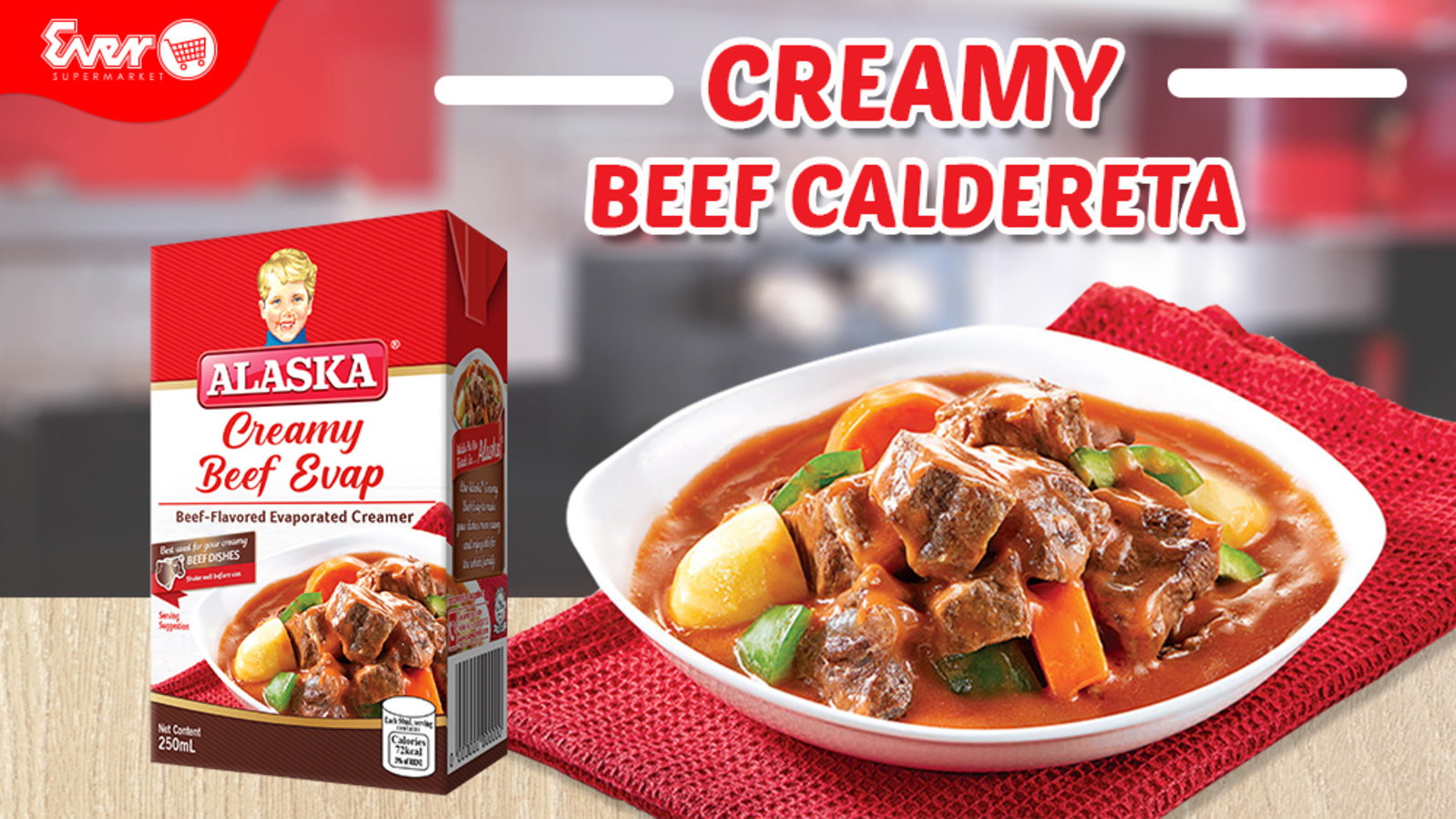 Alaska: Creamy Beef Calderata