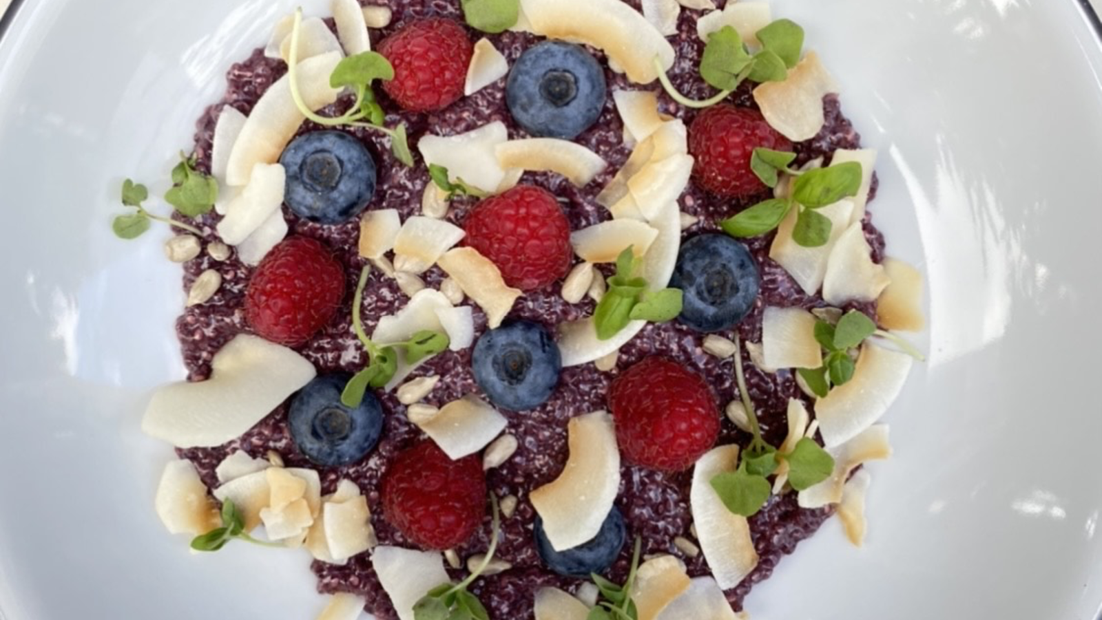 Image of HASKAP & COCONUT CHIA SEED PUDDING