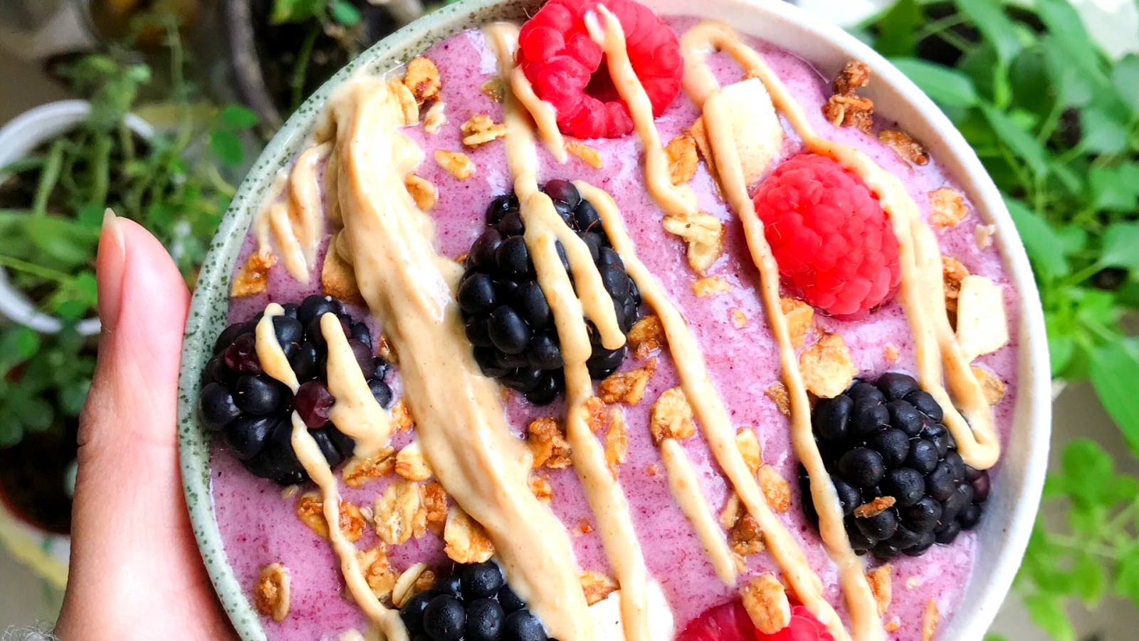 Image of Frozen Banana Smoothie Bowl