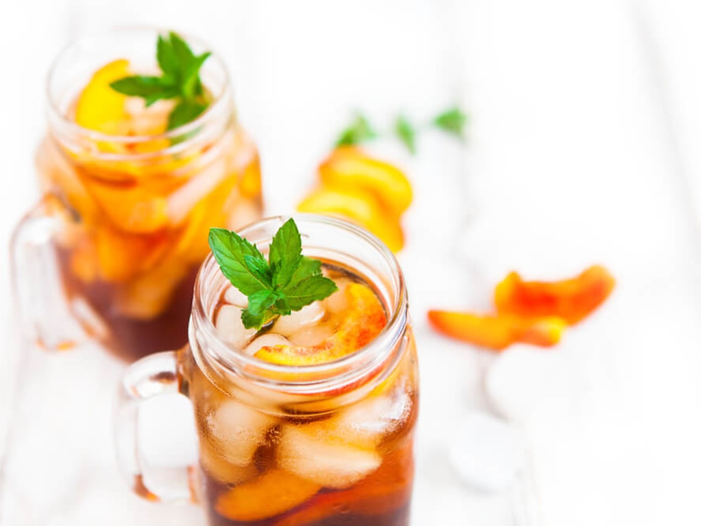 Peach And Vanilla Chai Iced Tea, Iced Tea Recipe