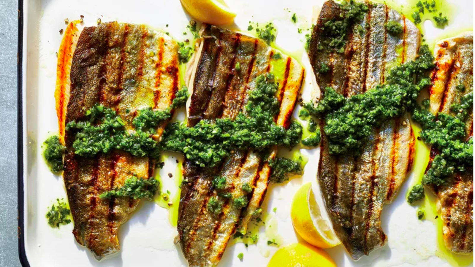Image of Grilled Rainbow Trout with Chimichurri