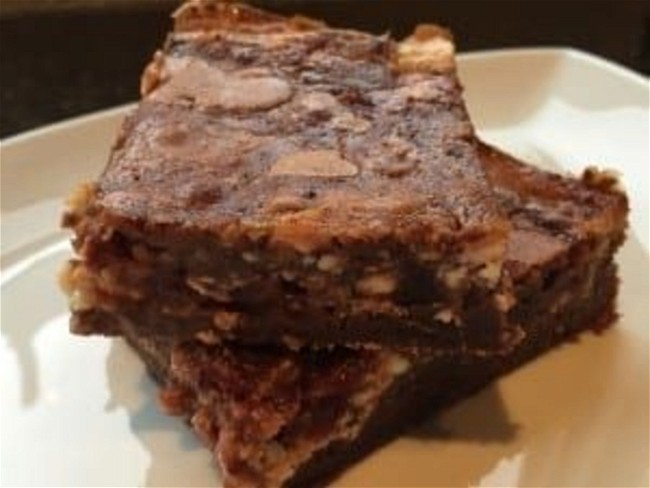 Image of Cheesecake Brownies with Marina's Cranberry Chutney