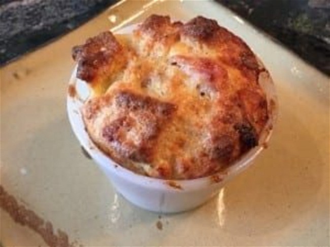 Image of Savory Ham & Cheese Bread Pudding