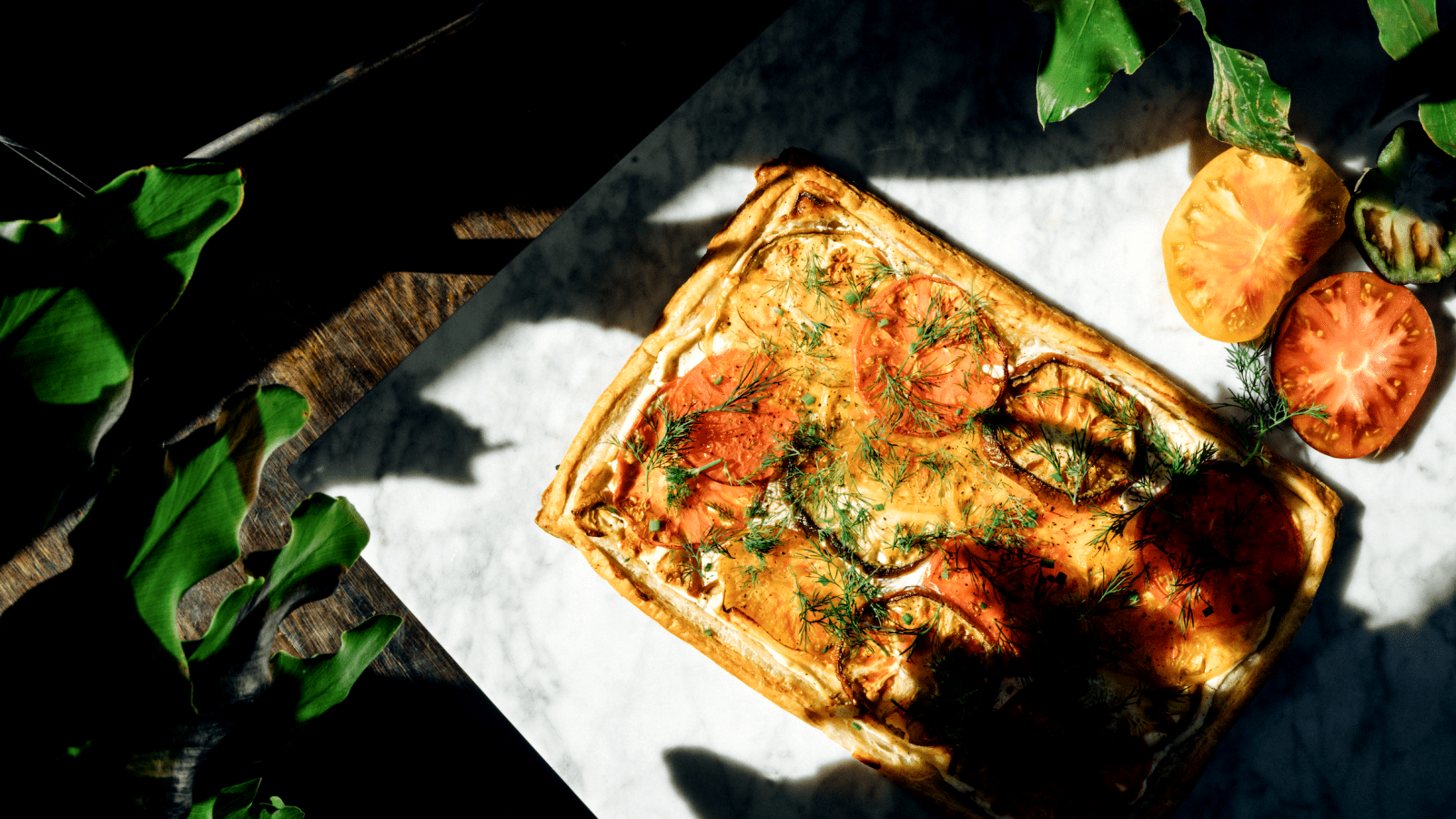 Image of Savory Spring Tomato Tarte