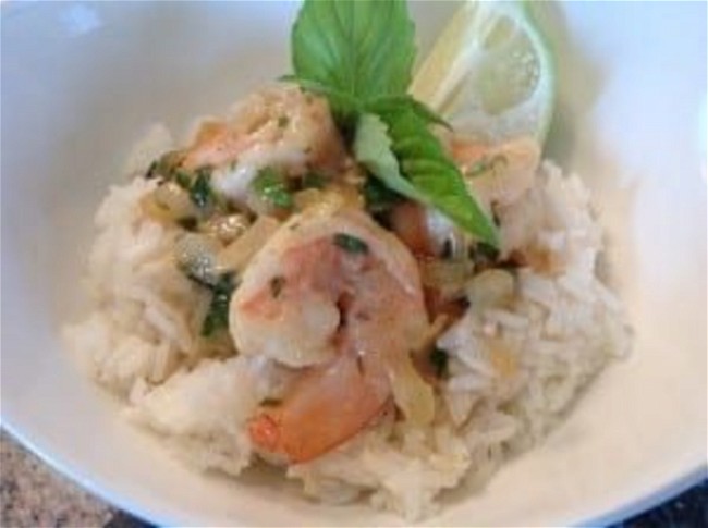 Image of Coconut Curry Shrimp