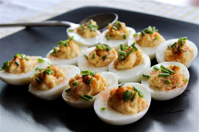 Image of Turmeric Deviled Eggs