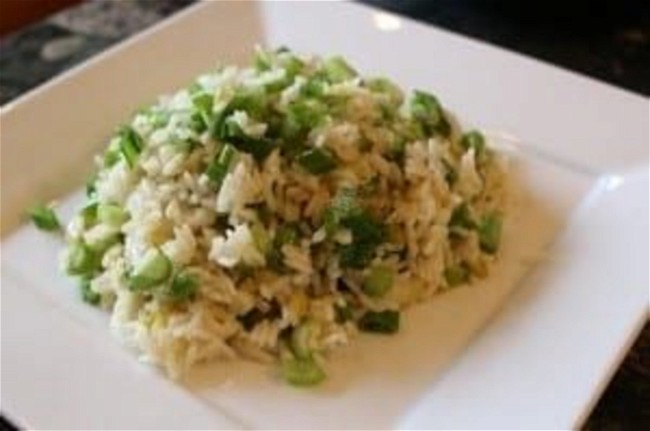 Image of Lemony Scallion Pilaf