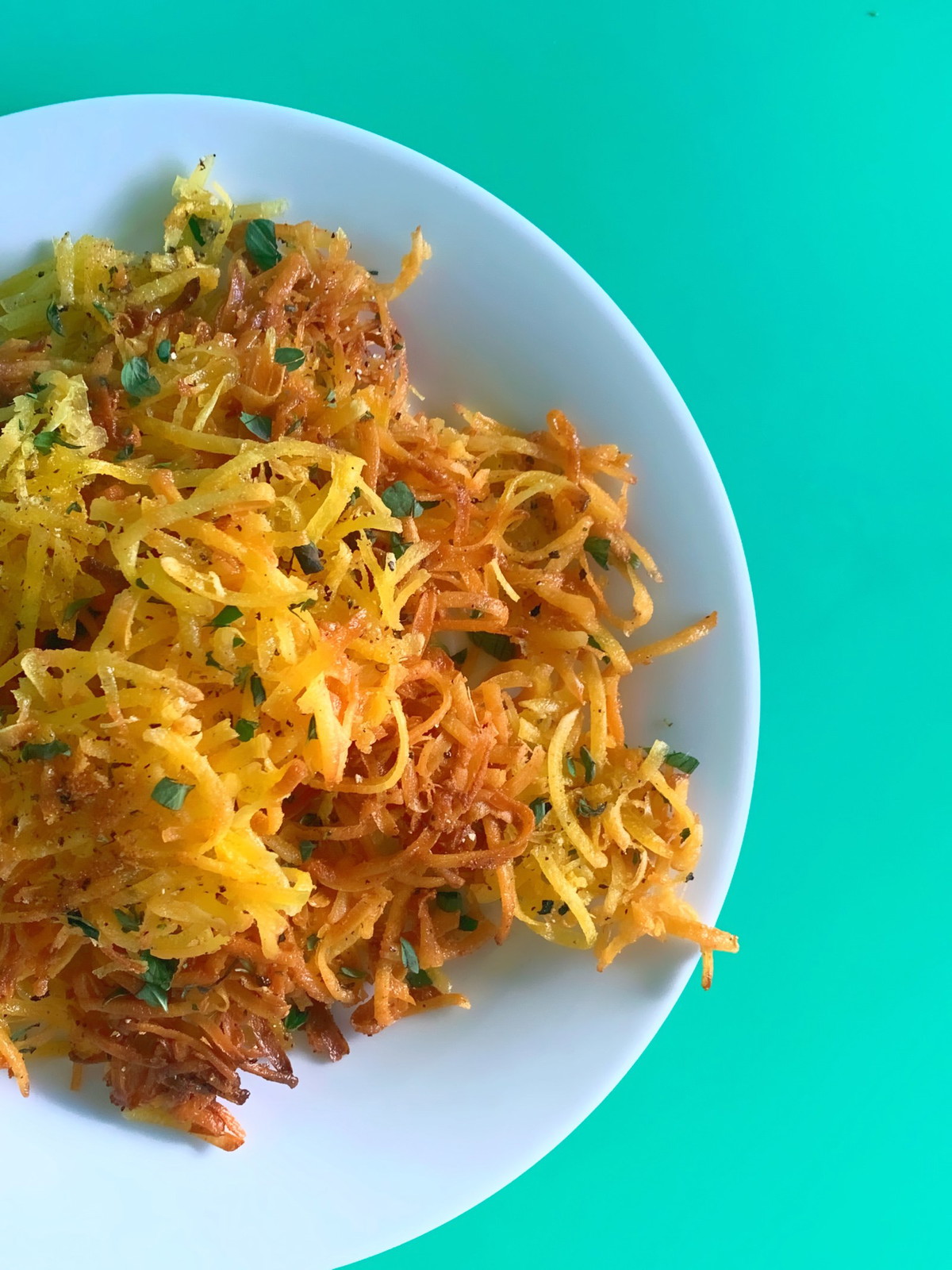 Polynesian Style Cassava Hashbrowns