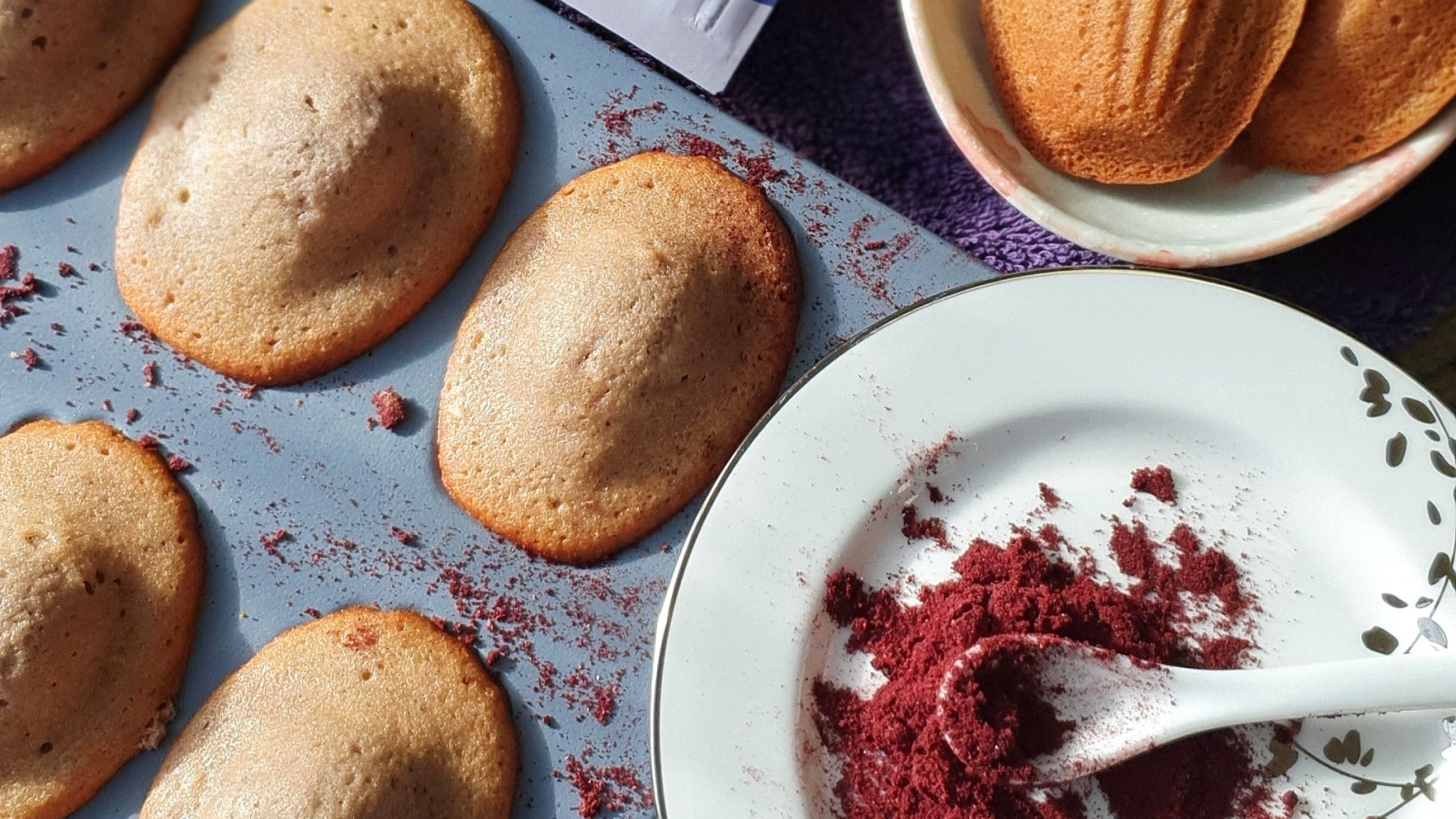 Image of LEMON BERRY MADELEINES