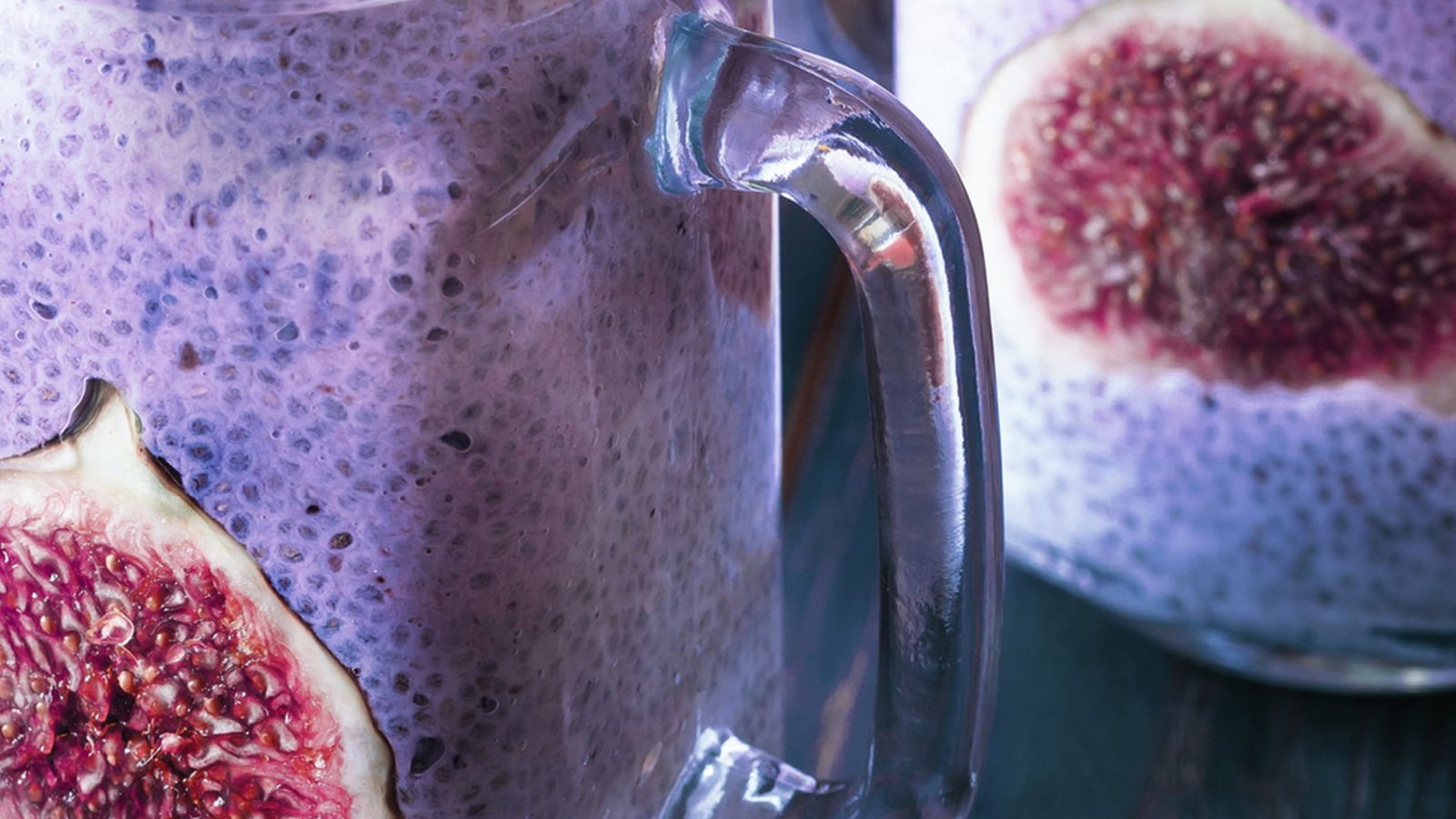 Image of HASKAPA CHIA PUDDING WITH SLICED FIGS