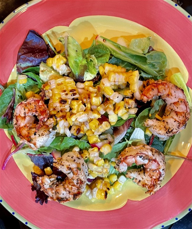 Image of Persian Lime Grilled Shrimp Salad