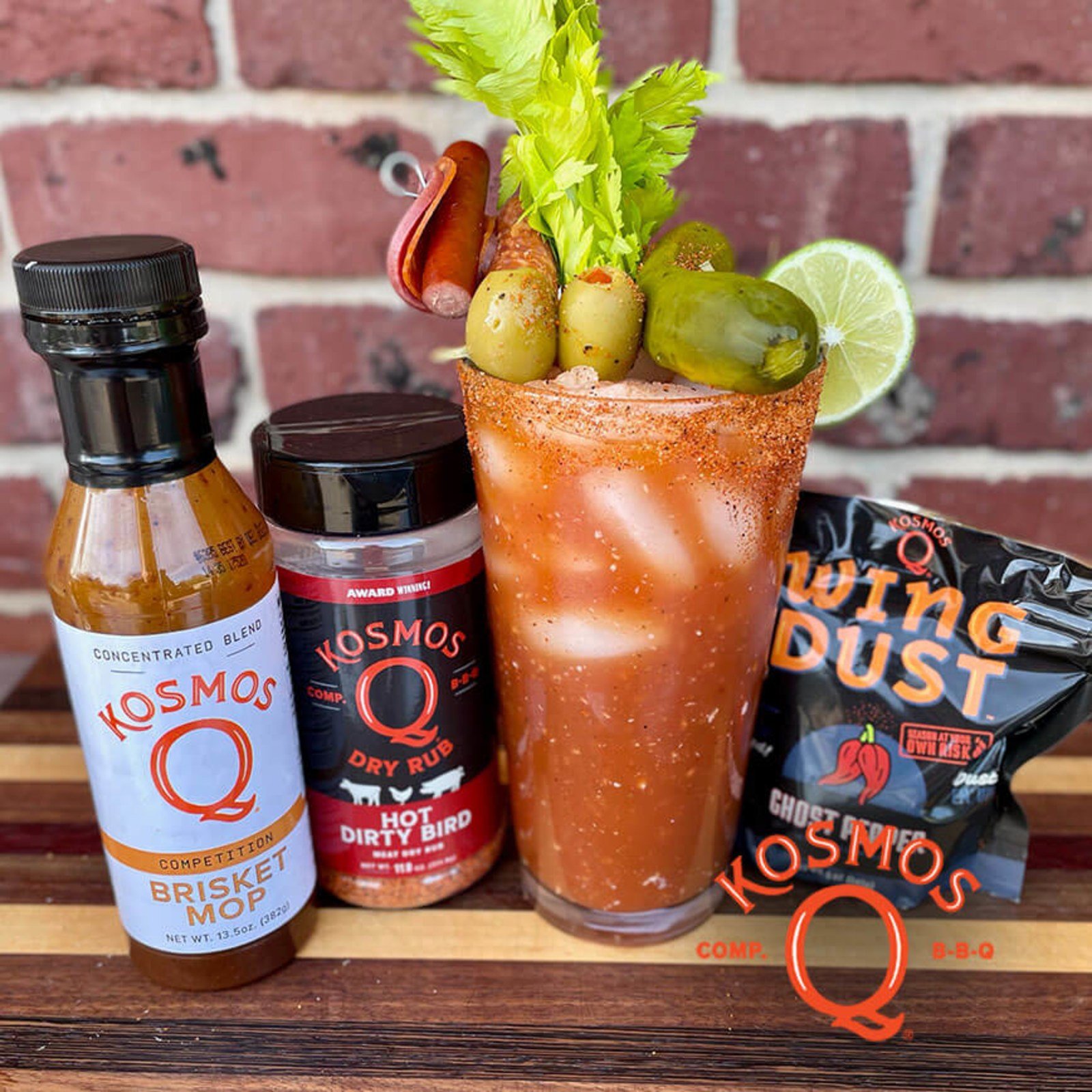 Bloody Mary Recipe - Spicy & Creative Garnishe - Kosmos Q BBQ