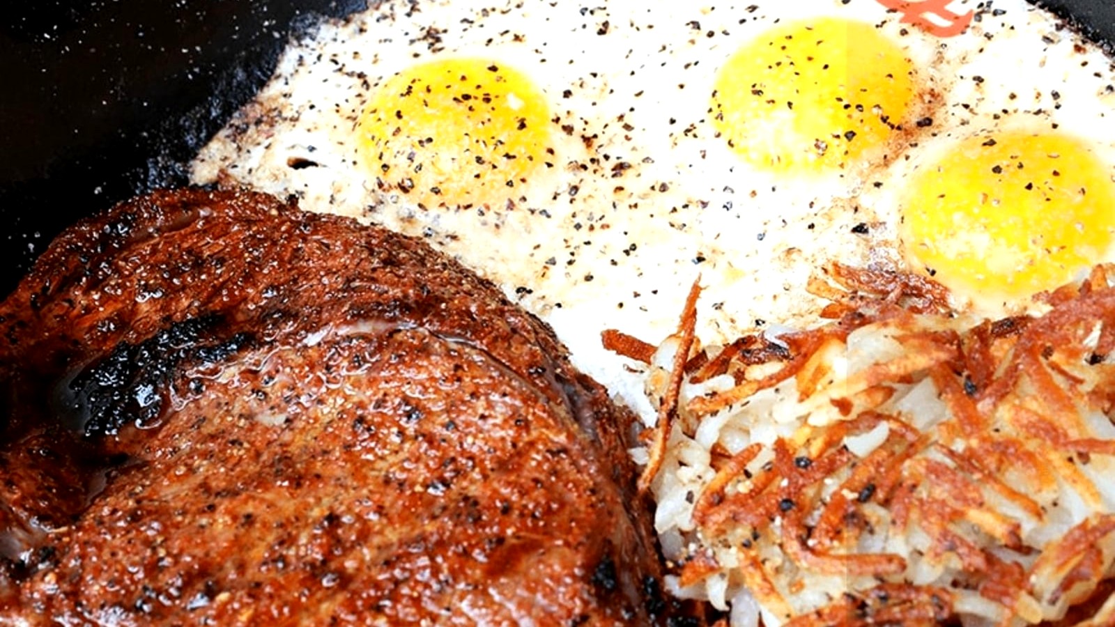 Image of Cast Iron Steak And Eggs