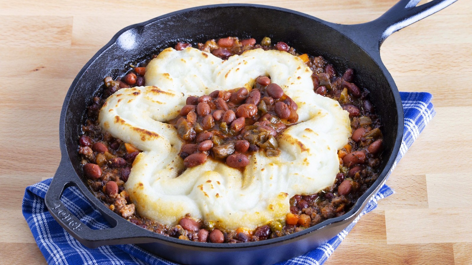 Image of Jalapeño Bacon Bean Shepherd's Pie