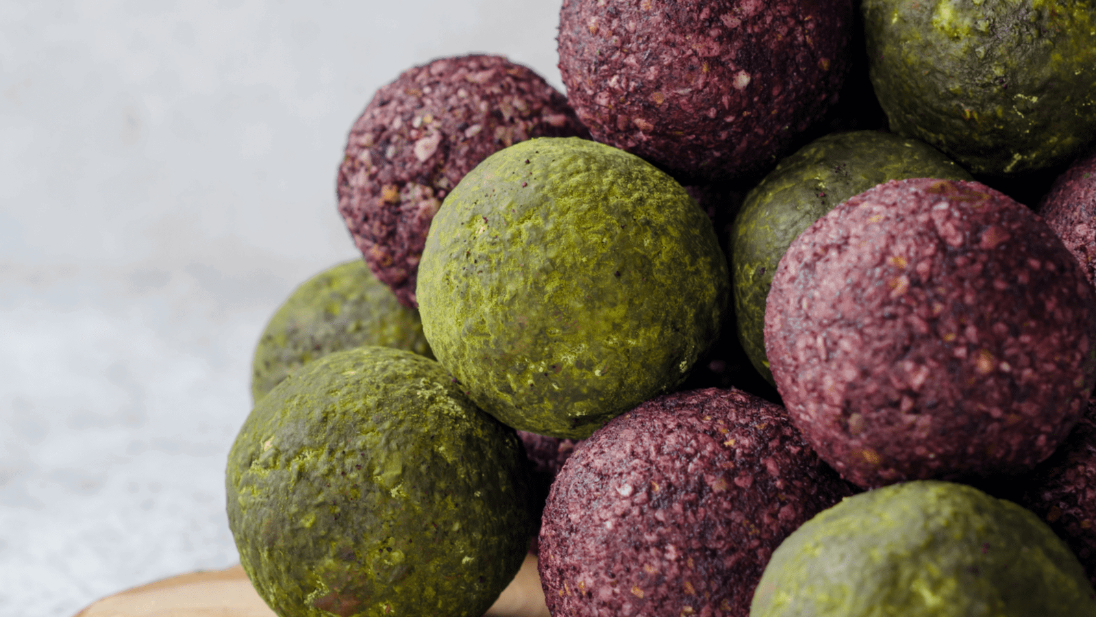 Image of HASKAP & MATCHA RAW ENERGY BALLS