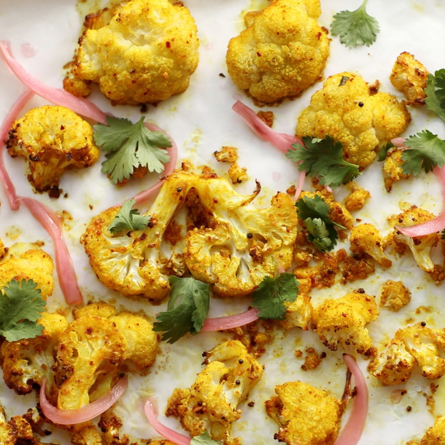 Image of Roast Cauliflower with Vadouvan