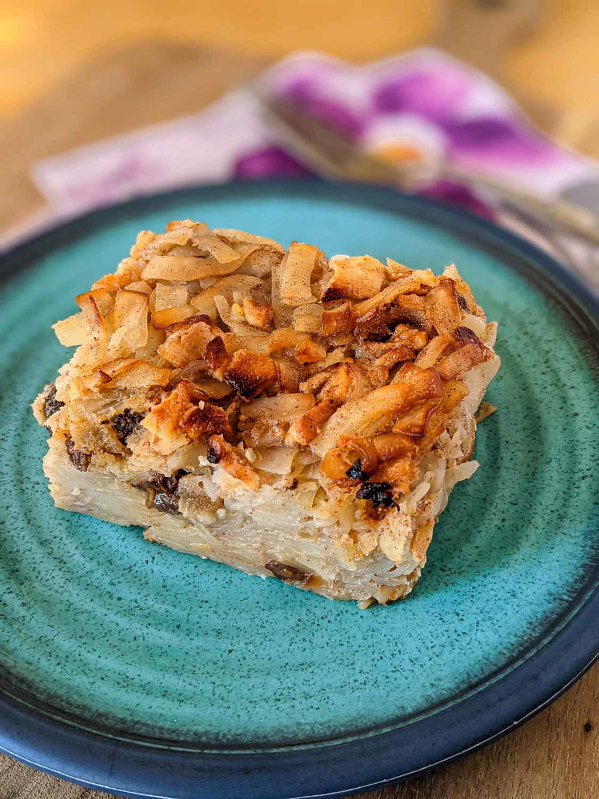 Apple and Raisin Kugel