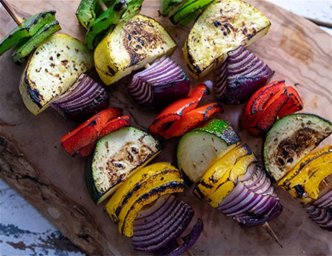 Image of Grilled Veggie Kabobs