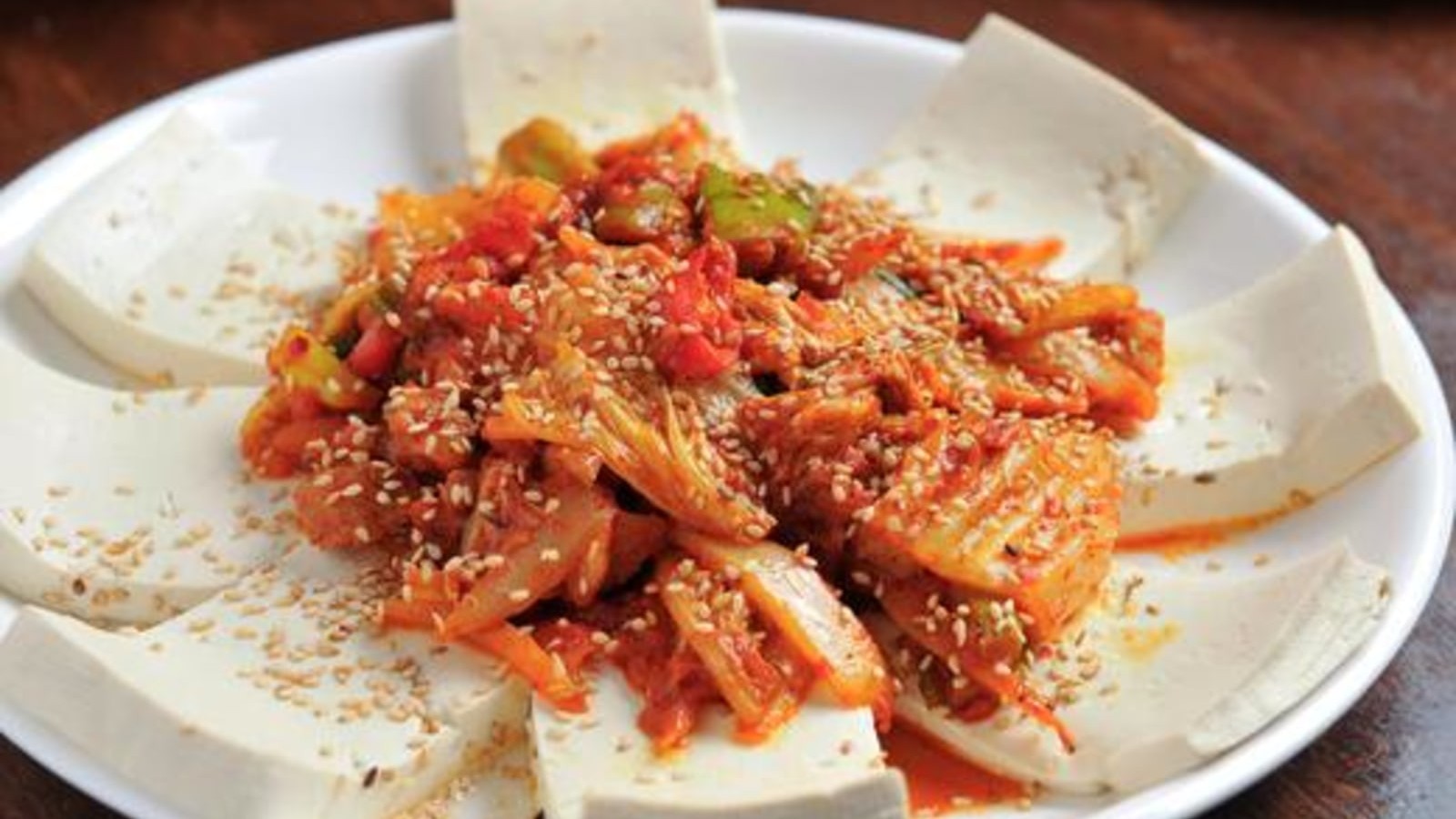 Image of Kimchi and Tofu: Stir-Fried Korean-Style Recipe