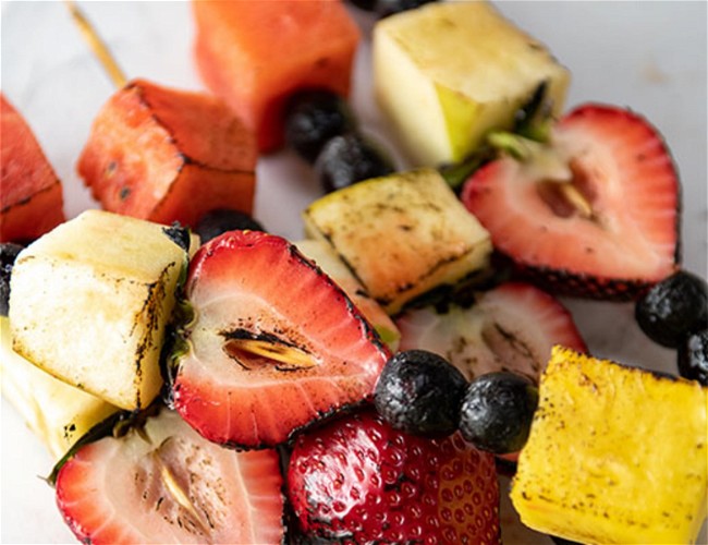 Image of Grilled Fruit Kabobs