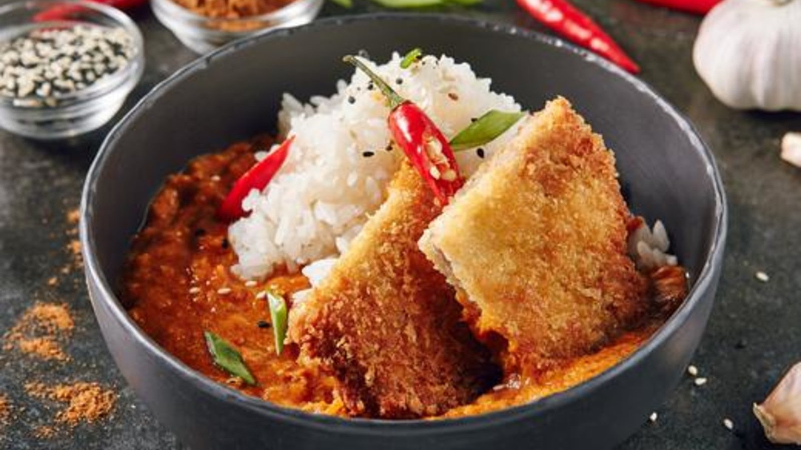 Image of Japanese Tofu Curry: Vegan Katsu Curry Recipe