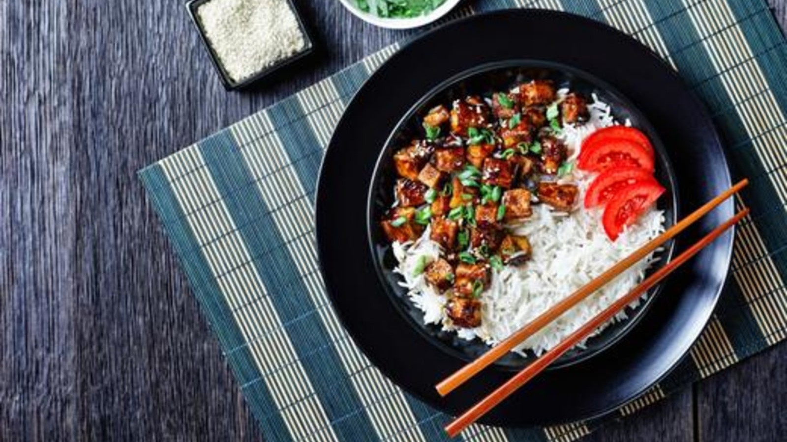 Image of Miso Tofu with Fresh Garlic and Tamari