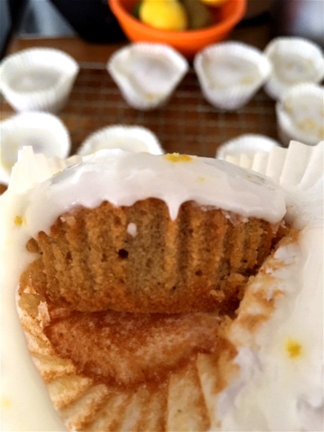 Image of Gluten and Dairy Free Lemon & Coconut Cupcakes