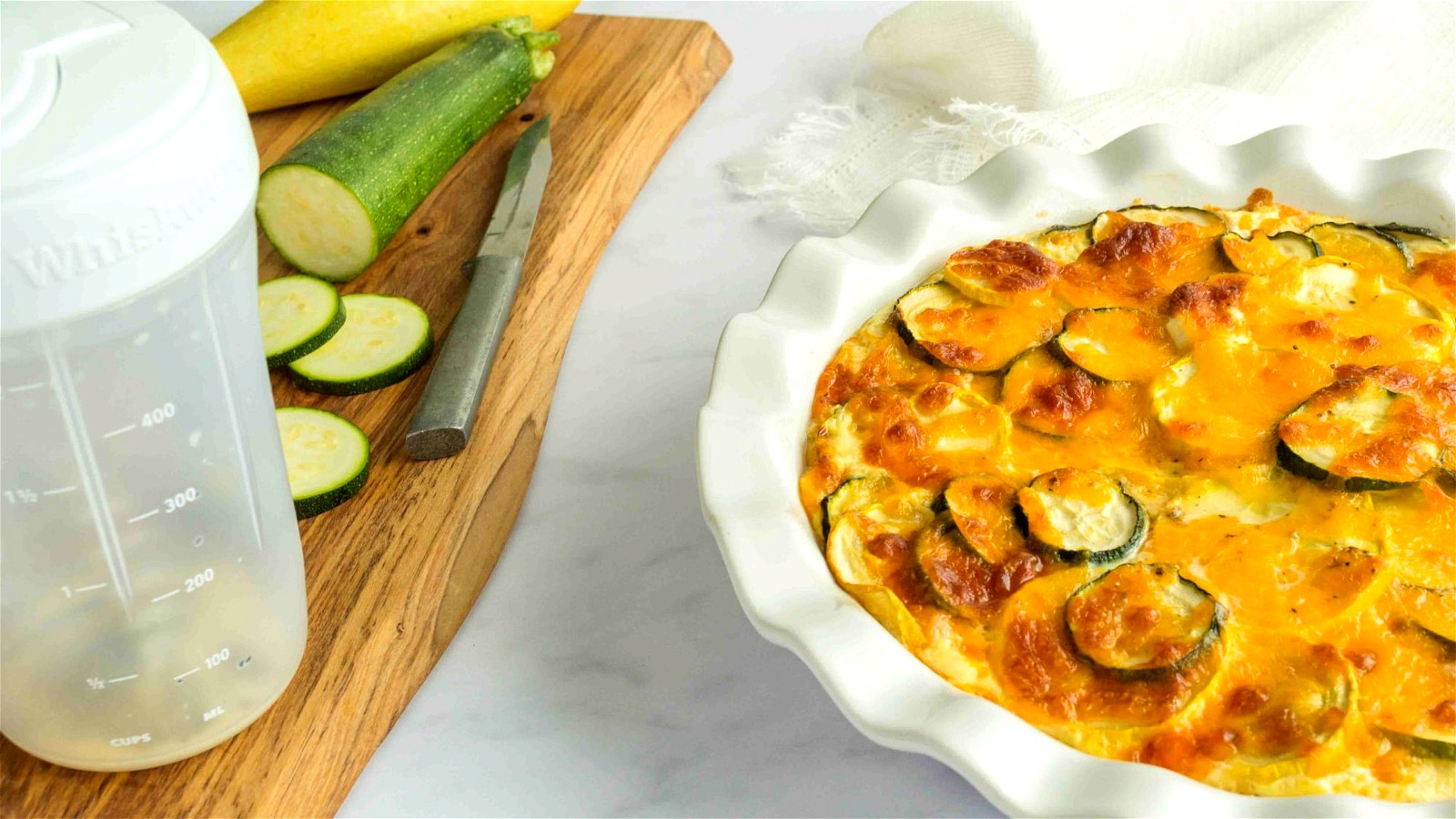 Image of Crustless Summer Squash Quiche