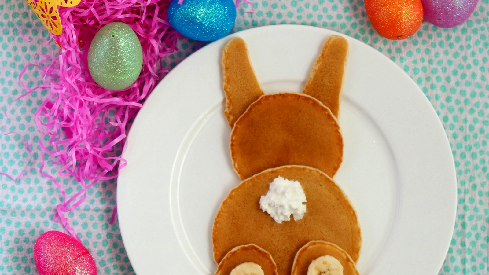 Image of How To Make Pancake Art: Bunny