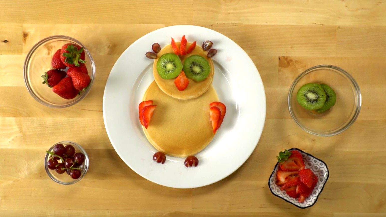Image of How To Make Pancake Art: Owl