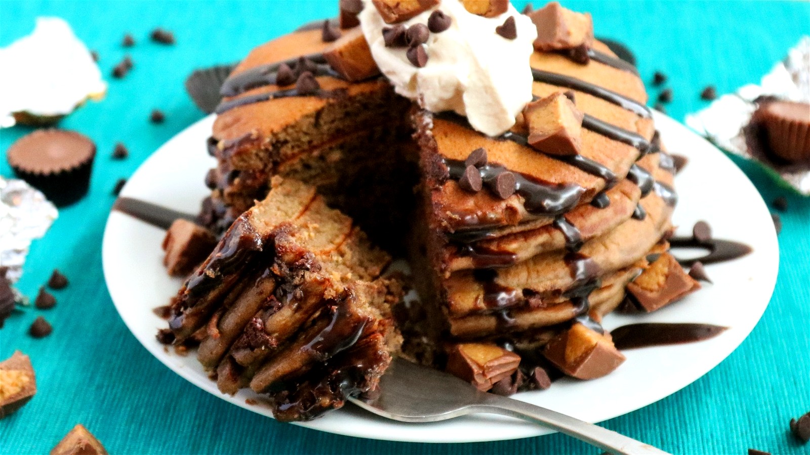 Image of Triple Chocolate Pancakes