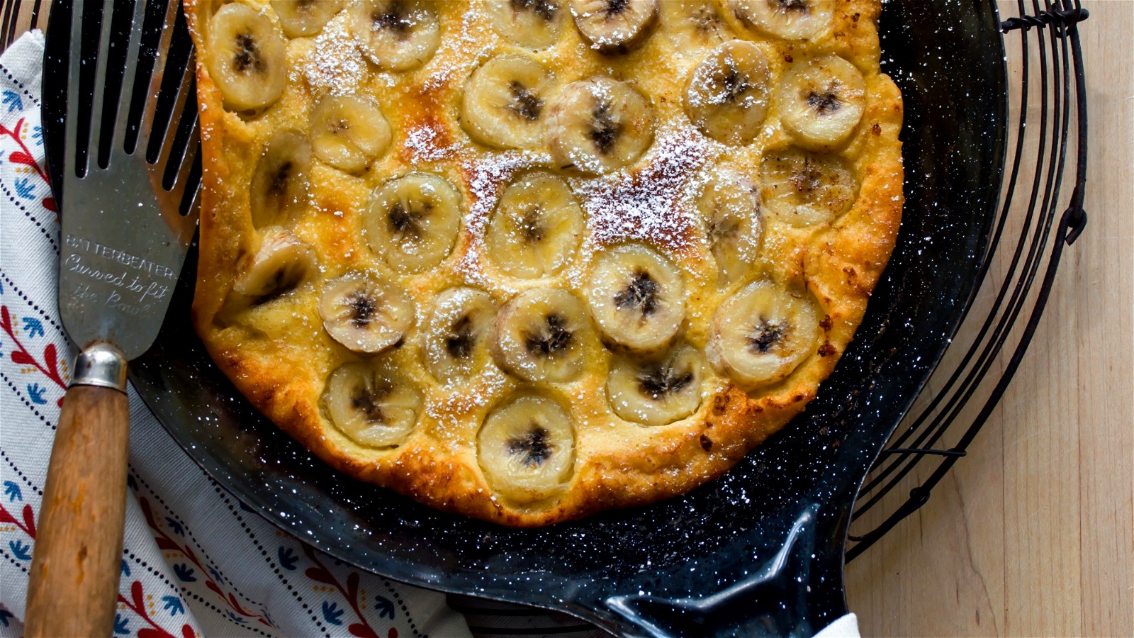 Image of Skillet Banana Souffle