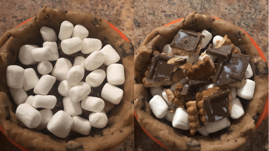Image of Biscuit farci façon s'mores