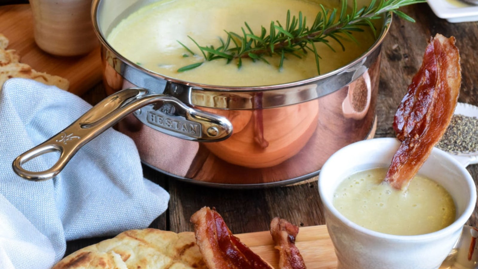 Image of Zimmy’s Nook’s Potato, Leek, Bacon & Rosemary Soup