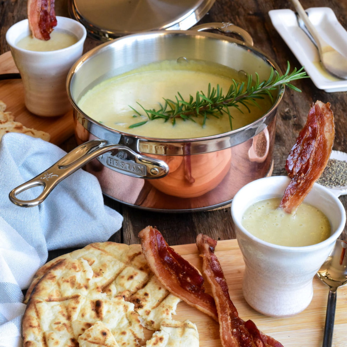 Zimmy’s Nook’s Potato, Leek, Bacon & Rosemary Soup