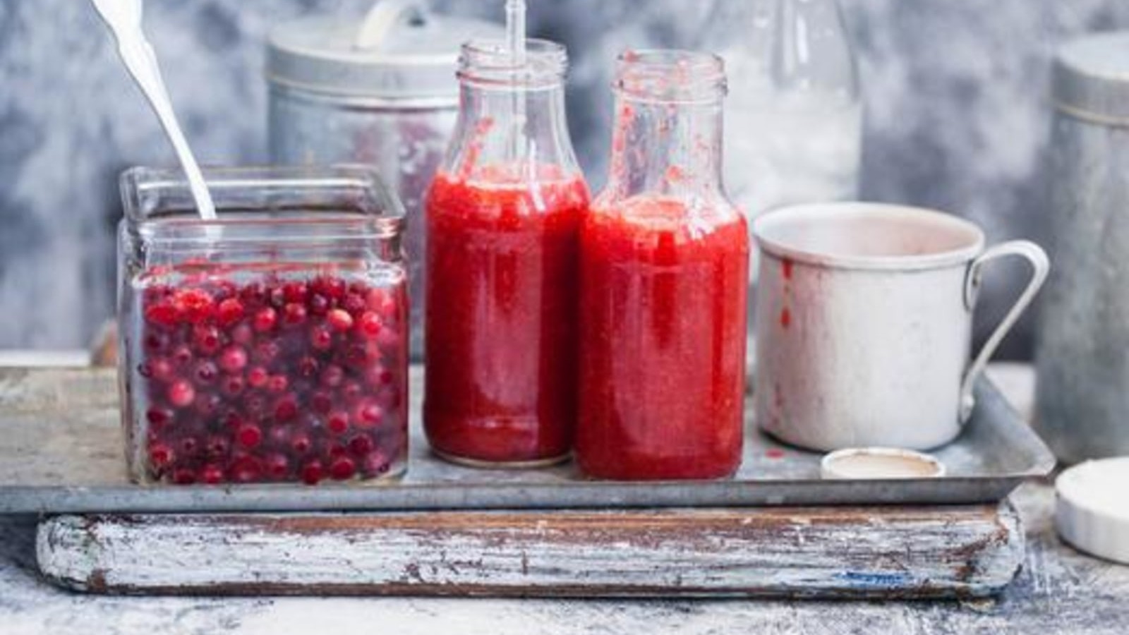 Image of Cranberry Smoothie Recipe: Post-Holiday Cranberry Detox