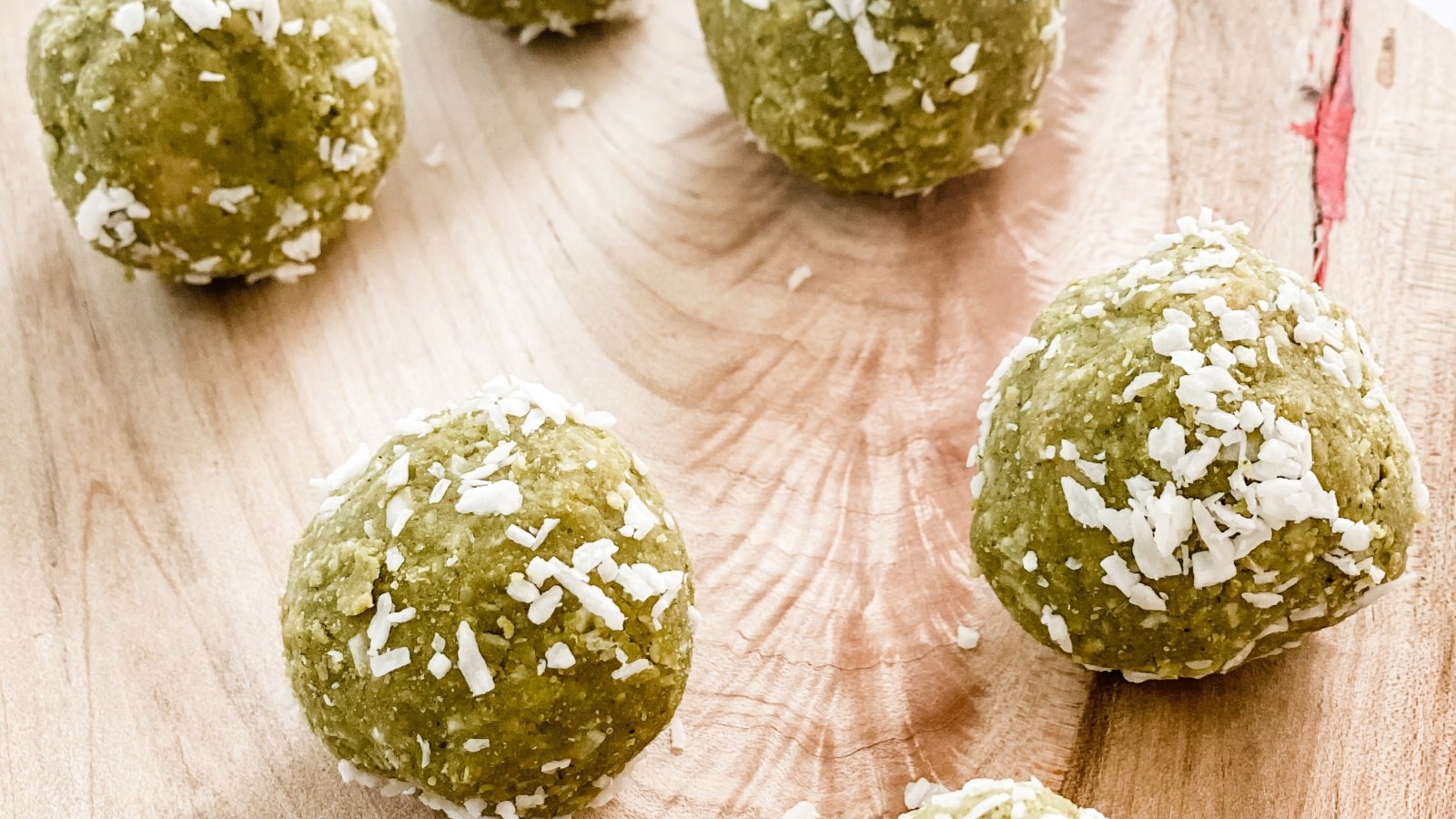 Image of Matcha Coconut Energy Balls