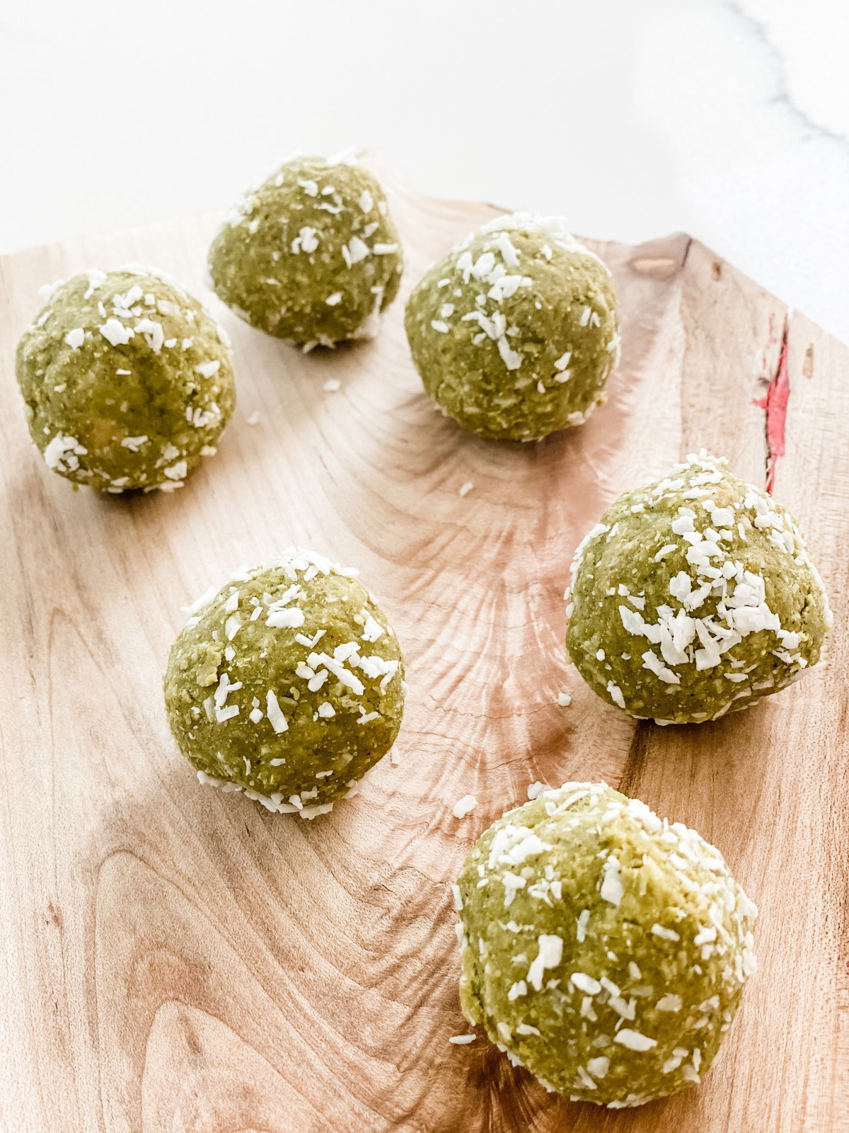 Matcha Coconut Energy Balls