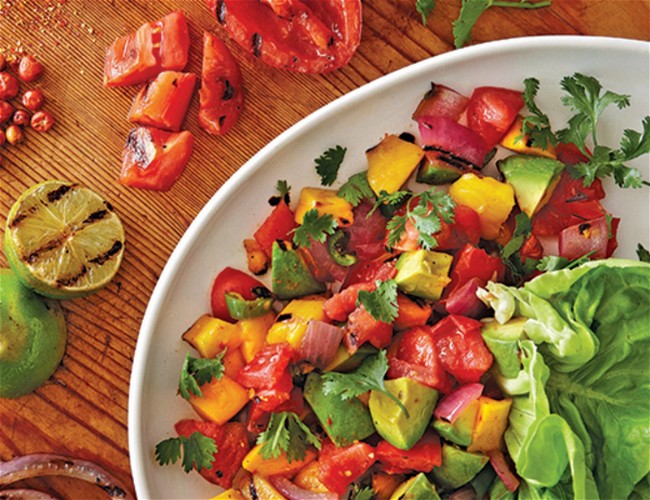 Image of Grilled Salsa Salad
