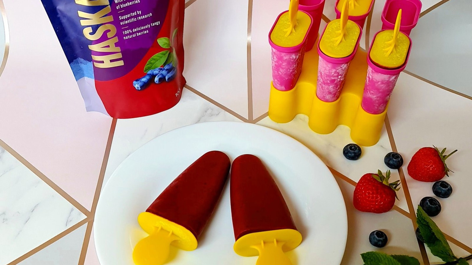 Image of HASKAP BERRY ICE LOLLIES