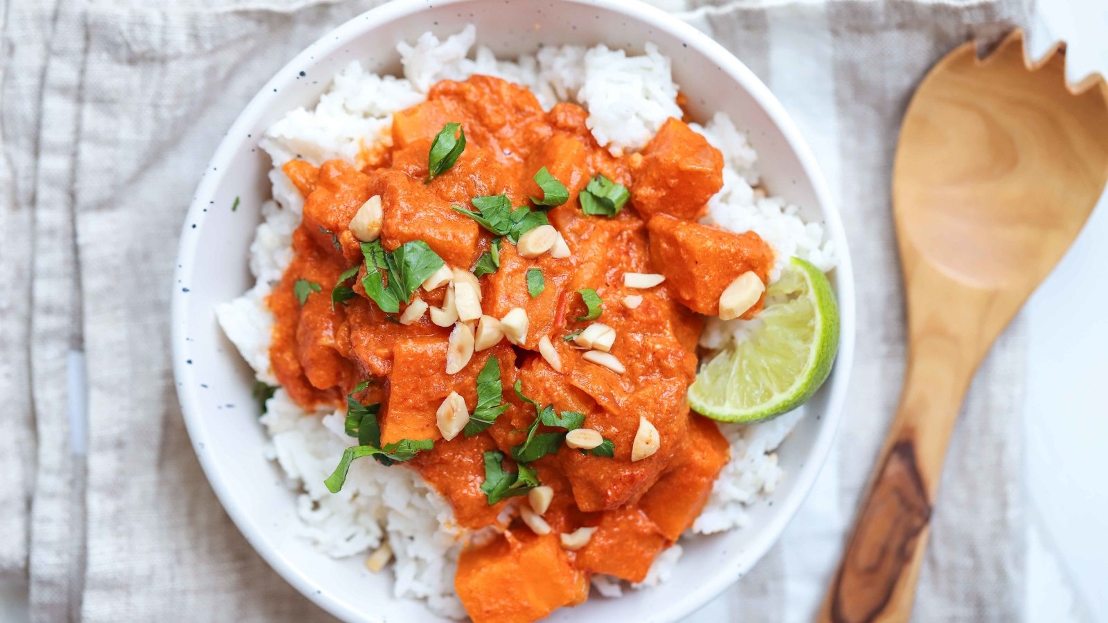 Image of Red Sweet Potato Curry