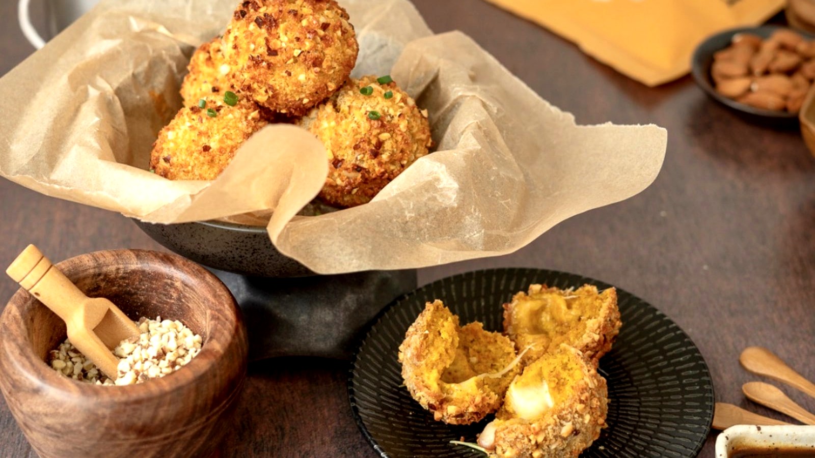Image of Almond Kabocha Croquettes