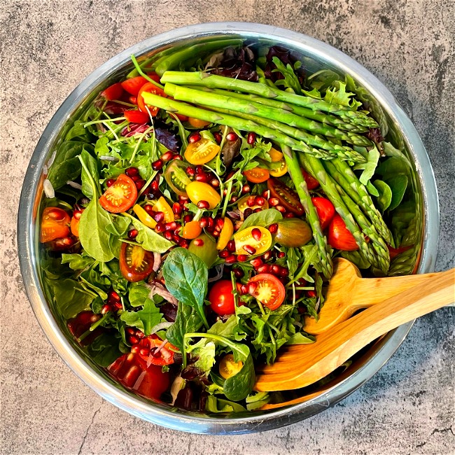 Image of healthy spring salad